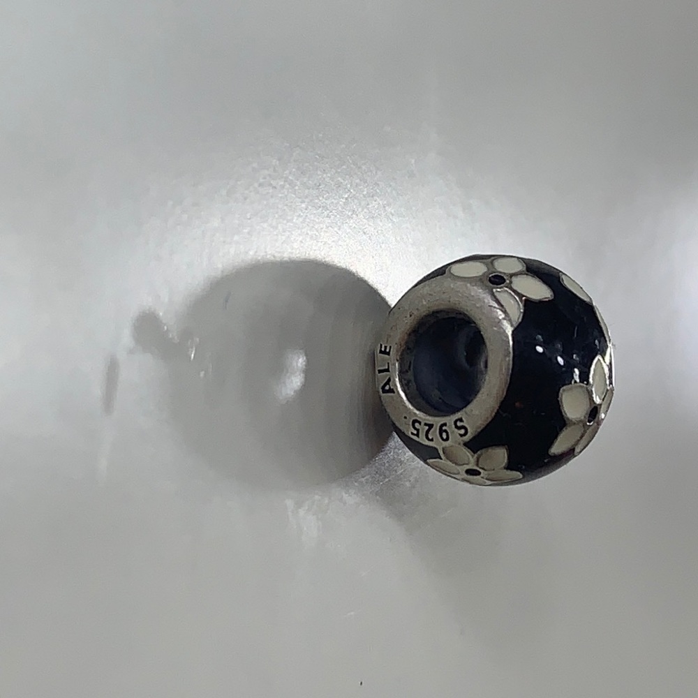 Floral Pandora charm
